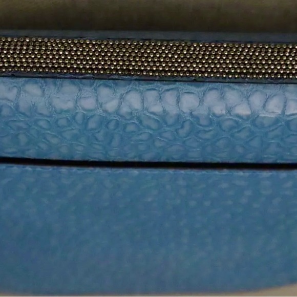 BRUNELLO CUCINELLI Snake Embossed Leather Crossbody Bag - Picture 8 of 8